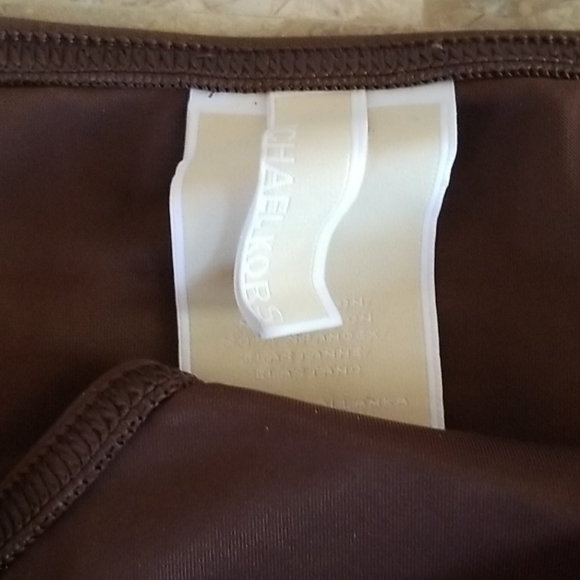 Michael Kors Brown Bikini Bottom nwot - Picture 2 of 3